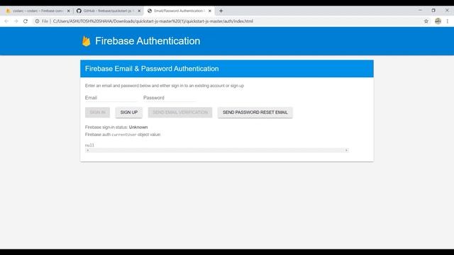 Login Web Page with Firebase Docs | Firebase Basics | codArc смотреть онлайн