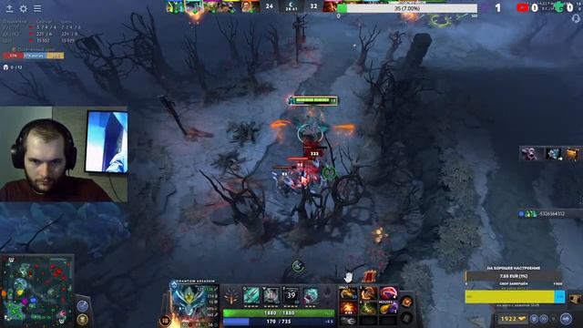 Dota 2, жду вайпа в расте , 25/100 смотреть онлайн