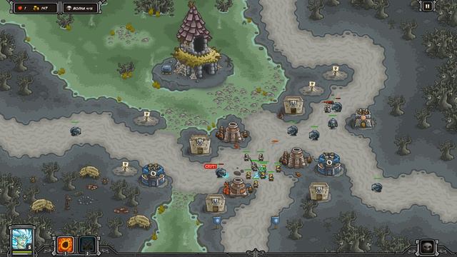 Kingdom Rush [1440*60] / Кампания - Героическое 21 Уровень / Cложность Ветеран / 100% Прохождение смотреть онлайн