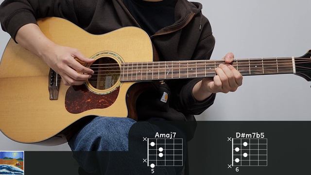 연우 - 누구도 좋아한 적 없어요 [기타 커버, 코드, 타브 악보 l Guitar cover, Acoustic, Chord, Tutorial] смотреть онлайн