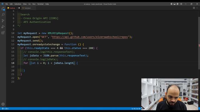 Learn JavaScript In Arabic 2021 - #178 - Loop On Data смотреть онлайн