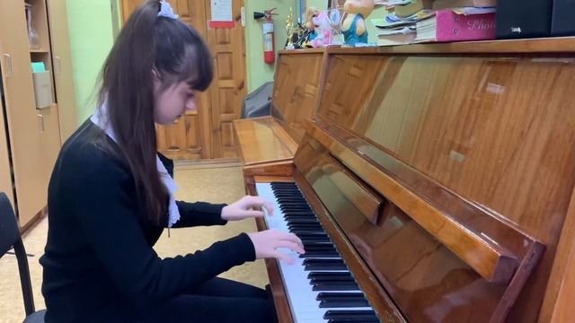 ПустовIт СофIя, 6 клас, Ф. Бургмюллер «Таинственный незнакомец» смотреть онлайн