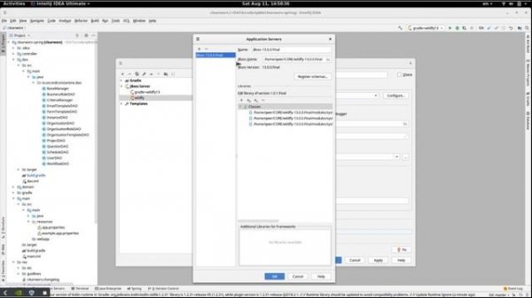 Add wildfly deploy in intellij IDEA (ultimate)