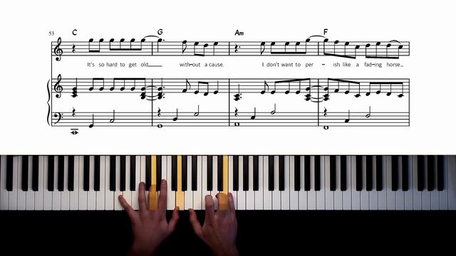 Alphaville - Forever Young | Piano Cover + Sheet Music смотреть онлайн