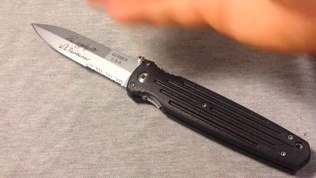 Gerber Combat Folder. Нож из Бандитского Петербурга. смотреть онлайн