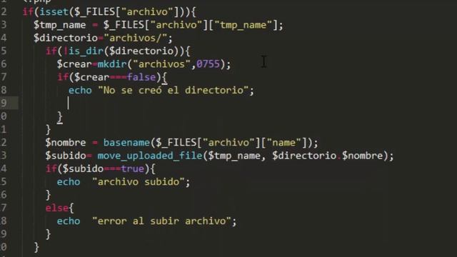 Subir imagen desde formulario con PHP смотреть онлайн