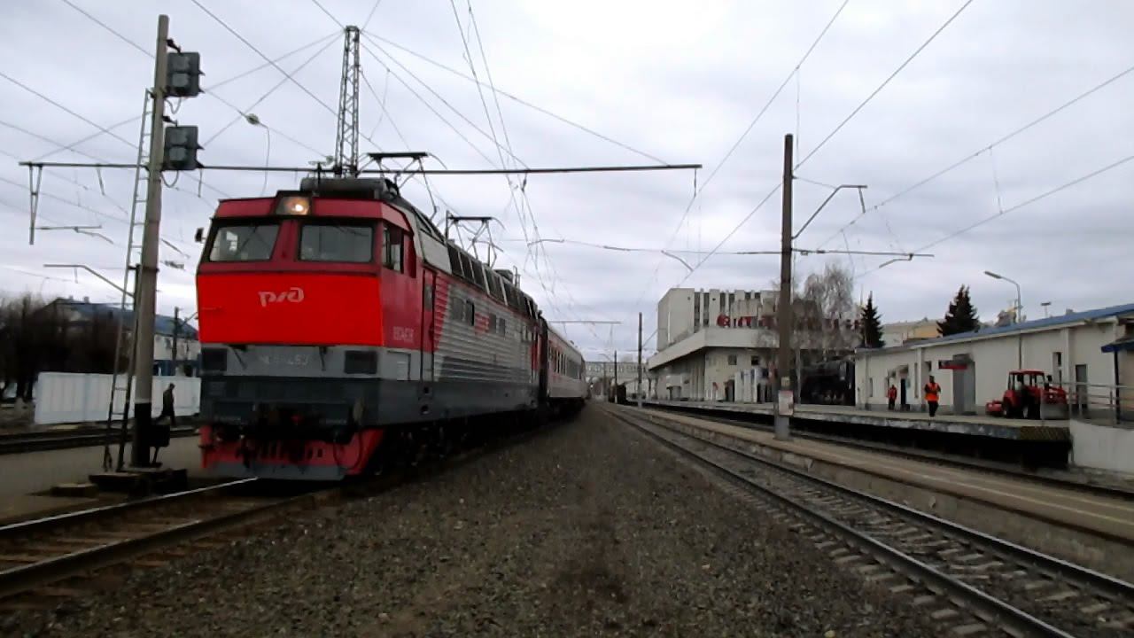 РЖД ЧС4Т-463 с поездом №92 Москва - Северобайкальск смотреть онлайн