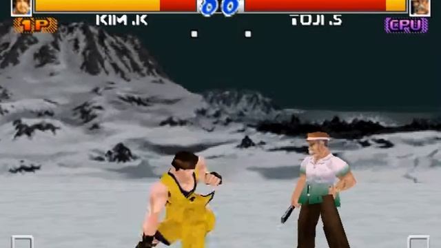 Fatal Fury Wild Ambition Kim arcade playthrough смотреть онлайн