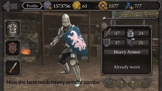 Best Armour Combos| Knights Fight Medieval Arena смотреть онлайн