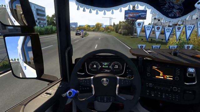 [#ЕТS2] ИЗ ПСКОВА ДО ТАРТУ РЕЙС ЕДУ НА #SCANIAR 🚦🚛 смотреть онлайн