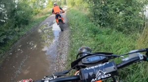 Покатушка на эндуро мотоцикле