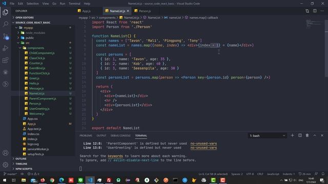 React Basic EP 19 index as key смотреть онлайн
