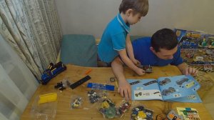 Лего Поезд  - Lego train (грузовой)