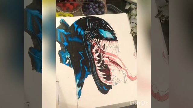 Веном(Скетч Маркерами!) смотреть онлайн