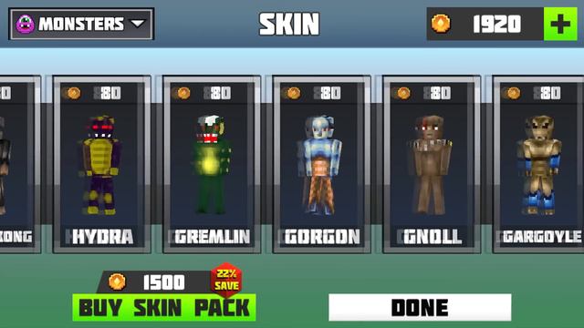 Monsters Skin Pack смотреть онлайн