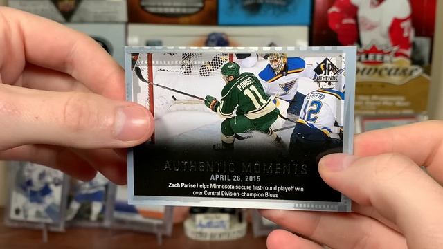 MAKING HISTORY - 2015-16 SP Authentic Hockey Hobby Box Break смотреть онлайн