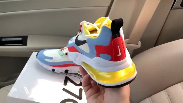 Detail show Nike Air Max 270 React #kicksnuts смотреть онлайн