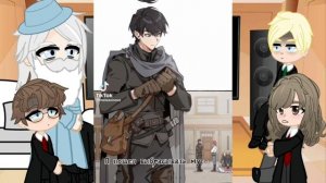 Вот и реакция на Кейла в хогварсе(по фф) /авторы в описании/ #реакция #гачаклуб