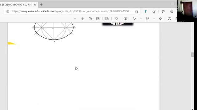 3A Ingreso a la plataforma Moodle mil aulas - Construcción de la parábola y elipse смотреть онлайн