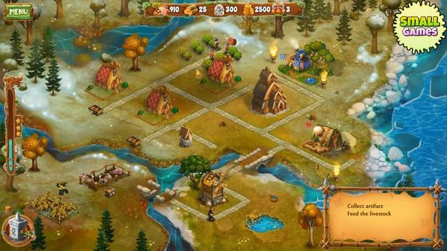 Viking Chronicles Tale of the Lost Queen Level 31-35(3 Stars)/Хроники Викинга Уровень 31-35! #Vikin смотреть онлайн