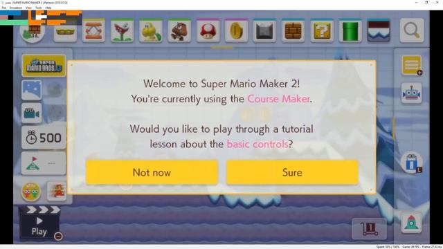 Yuzu July Patreon Build | Super Mario Maker 2 [Switch Emulation] смотреть онлайн