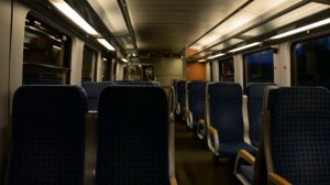5 min ride in a Siemens Desiro EMU