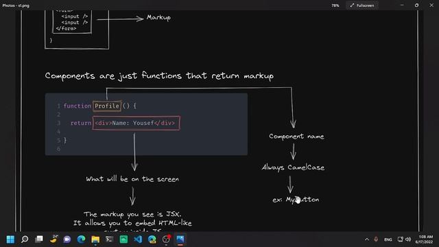 Learn React in Arabic - #1 - Introduction to React смотреть онлайн