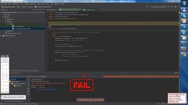 Automation Testing Best Approach: Java + Selenium + TestNG + Fest Assert смотреть онлайн