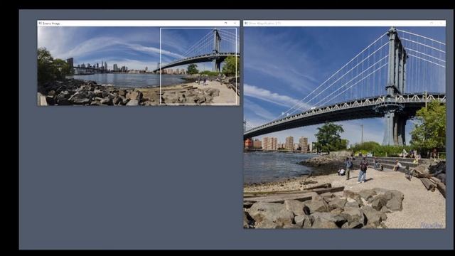 OpenCv Large Image Viewer смотреть онлайн