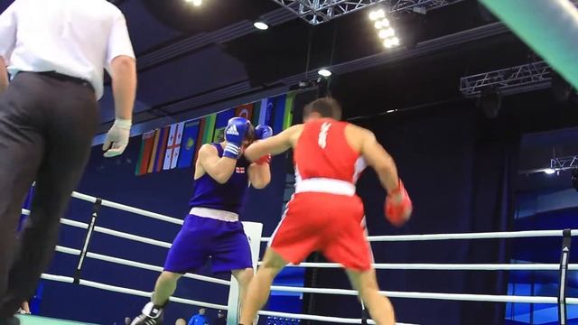 Boxing Makhamov Zukhrid (Uzbekistan) Vs Sekhniashvili Nik Зухрид Махкамов и Сехниашвили Николай