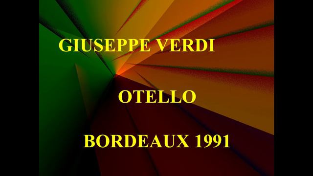 OTELLO BORDEAUX 1991 смотреть онлайн
