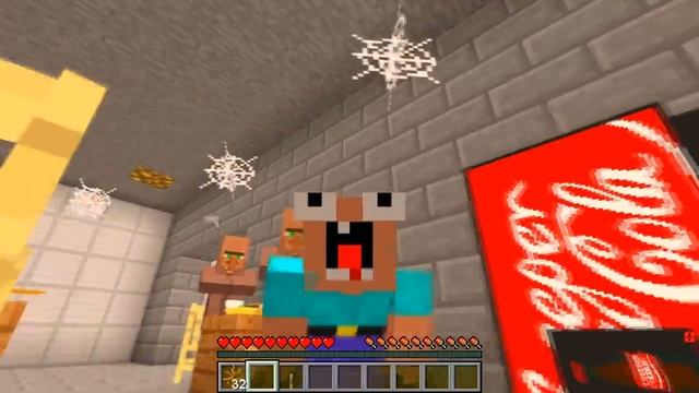 НУБ И ПРО ПРОТИВ ТЮРЬМА ЖИТЕЛЕЙ ! ТЮРЬМА МОБОВ ДЕРЕВЕНСКИЙ ЖИТЕЛЬ В МАЙНКРАФТ MINECRAFT ТРОЛЛИНГ смотреть онлайн