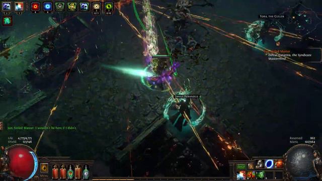 Path Of Exile 3.20 Sanctum - Ballista Totem Elemental Hit - Hierophant - Mastermind