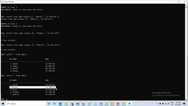 SET Operations in SQL| Union | Union ALL | Intersect | Minus смотреть онлайн