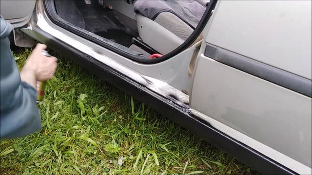 КАК САМОМУ ПОКРАСИТЬ ПОРОГИ АНТИГРАВИЕМ смотреть онлайн