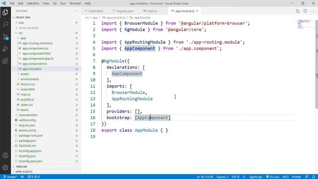 ¿Cómo funciona una app de Angular? - angular.json, main.ts, index.html смотреть онлайн
