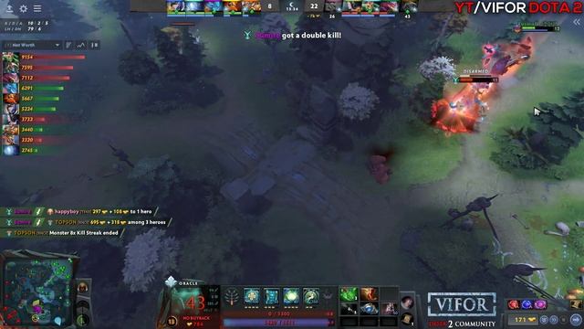 TOPSON [Oracle] Mid Domination | Dota 2 Pro Gameplay смотреть онлайн
