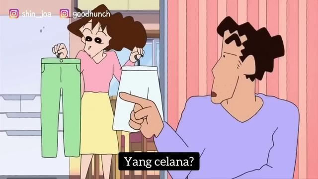 Crayon Shinchan - Susahnya Pergi Keluar (Sub Indo)