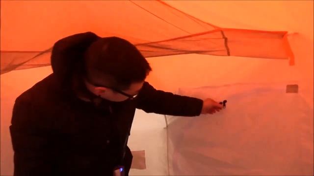 Палатка рыбака Нельма Куб 3 Люкс Профи двухслойная серебрянка