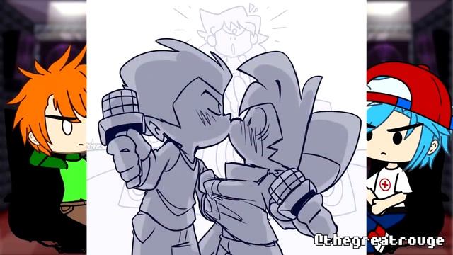 Pico and Boyfriend reacts to Pico x Keith | Friday Night Funkin' | Gacha Club | xKochanx смотреть онлайн