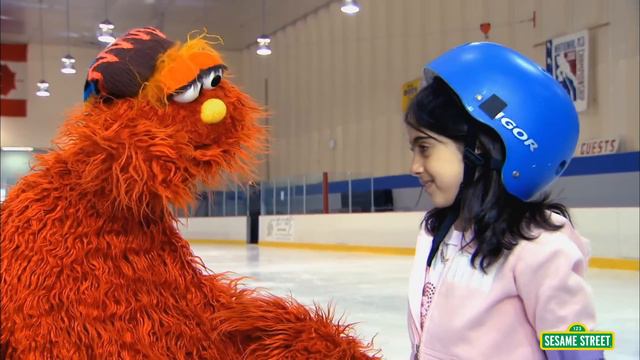 Sesame Street: Ice Skating School | Murray Had a Little Lamb смотреть онлайн