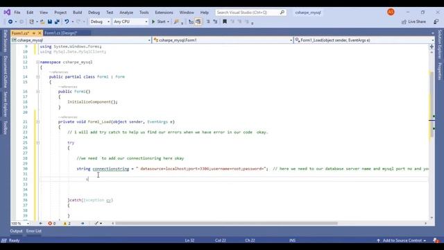 HOW TO CONNECT C# WITH MYSQL DATABASE USING PHPMYADMIN смотреть онлайн