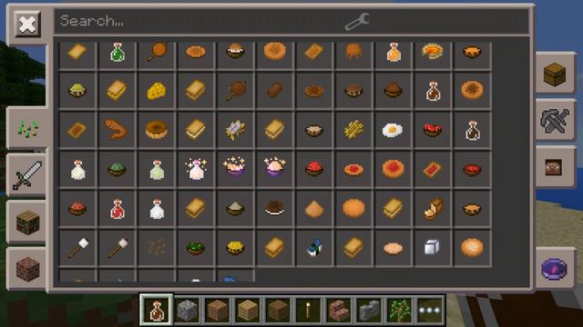 Обзор мода на крутую еду для Minecraft Pe 0.15.0 Скачать! смотреть онлайн