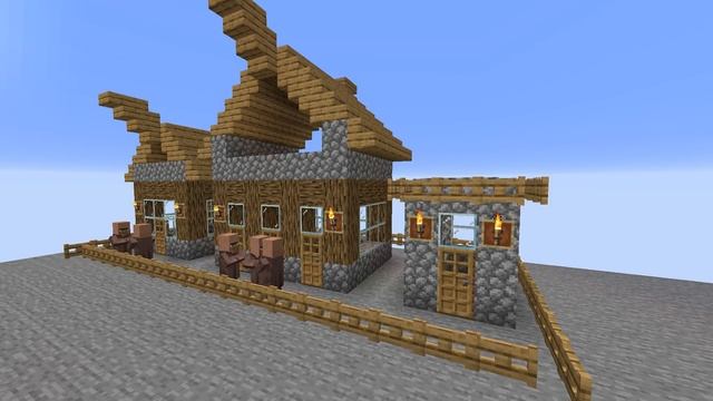 Что станет с Жителем при обновлении карты 1.13 на 1.14 в Minecraft? смотреть онлайн