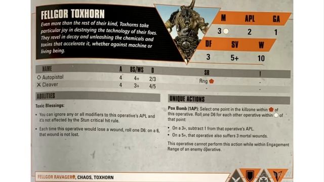 [Kill Team] Fellgor Ravagers - как играть?