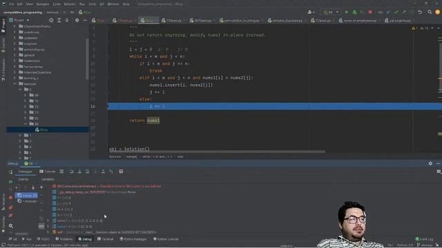 [Programming, Livestream] Leetcode Merge Sorted Array part 1 (CTCI part 13) смотреть онлайн