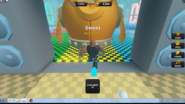 СУПЕР БАГ НА ЭНЕРГИЮ В STRONGMAN SIMULATOR ROBLOX!!! смотреть онлайн