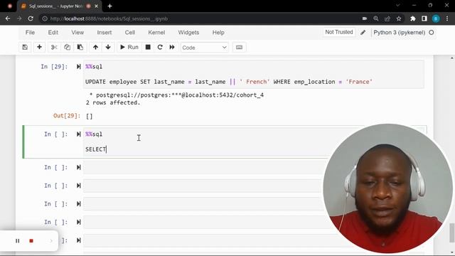 Exploring UPDATE statement (Postgres) смотреть онлайн