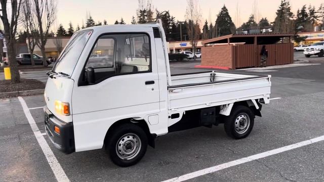 1994 Subaru Sambar Truck 4WD EXTRA Low gear MT5 31,000km RHD JDM смотреть онлайн