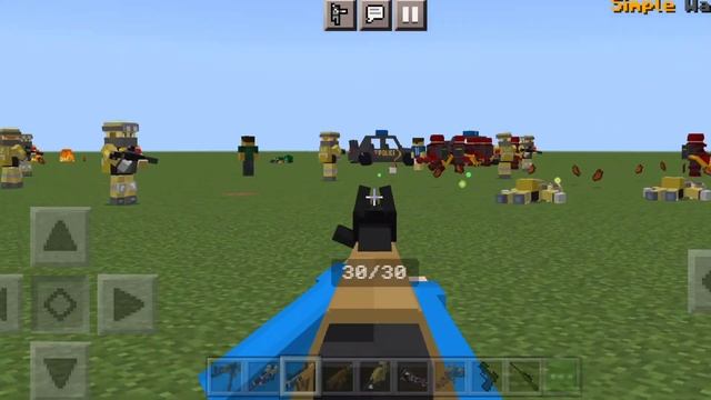 3D Gun Mods - Simple Warfare Addon || V2 In Minecraft PE / Bedrock #mcpeaddon #minecraft смотреть онлайн